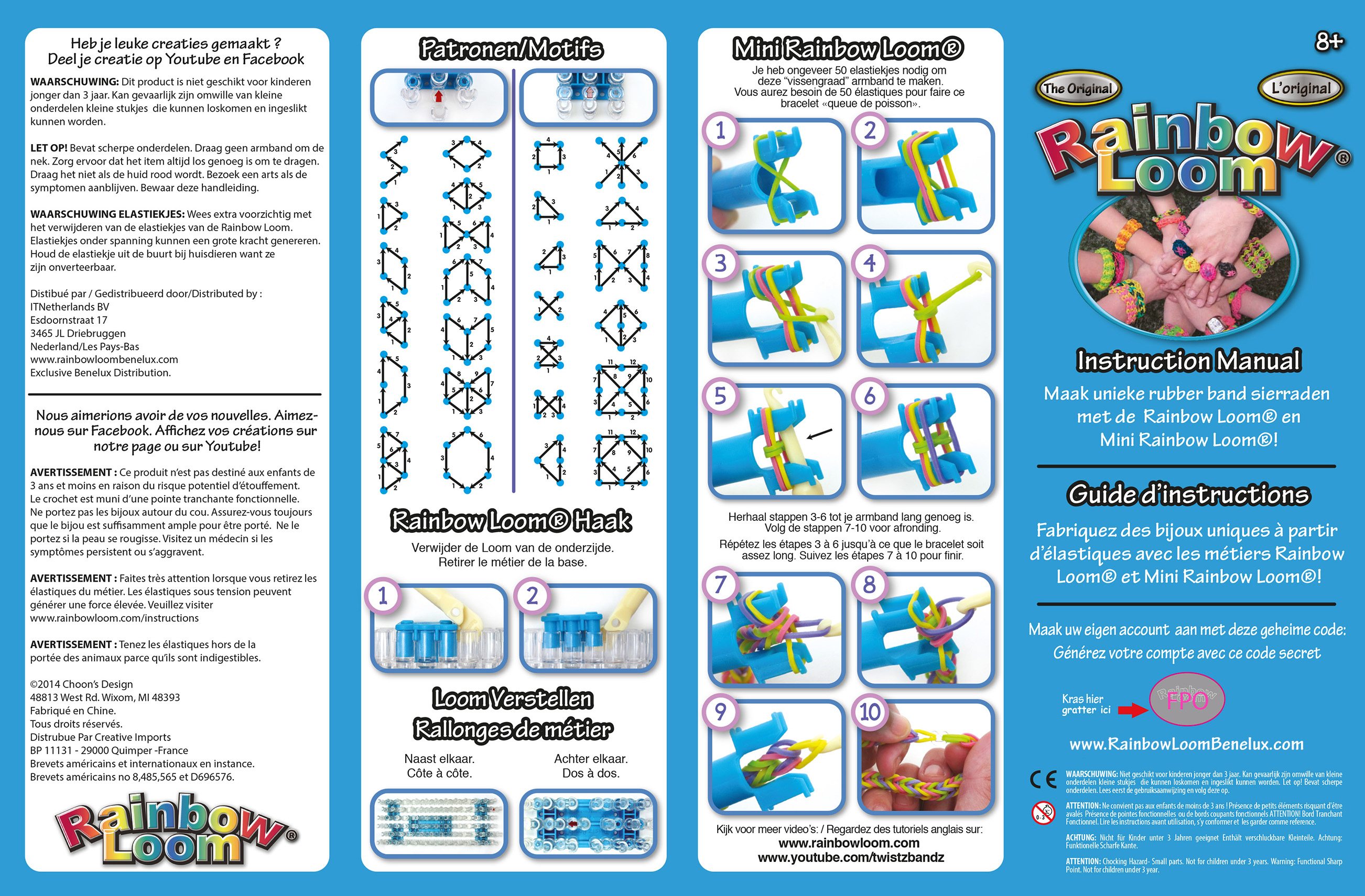 versnelling wandelen briefpapier Rainbow Loom Benelux | Officiele Rainbow Loom website voor de Benelux